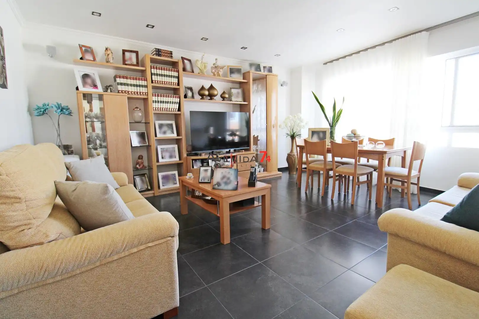 Sala de estar de Piso en venta en Lorca con Aire acondicionado, Calefacción y Trastero
