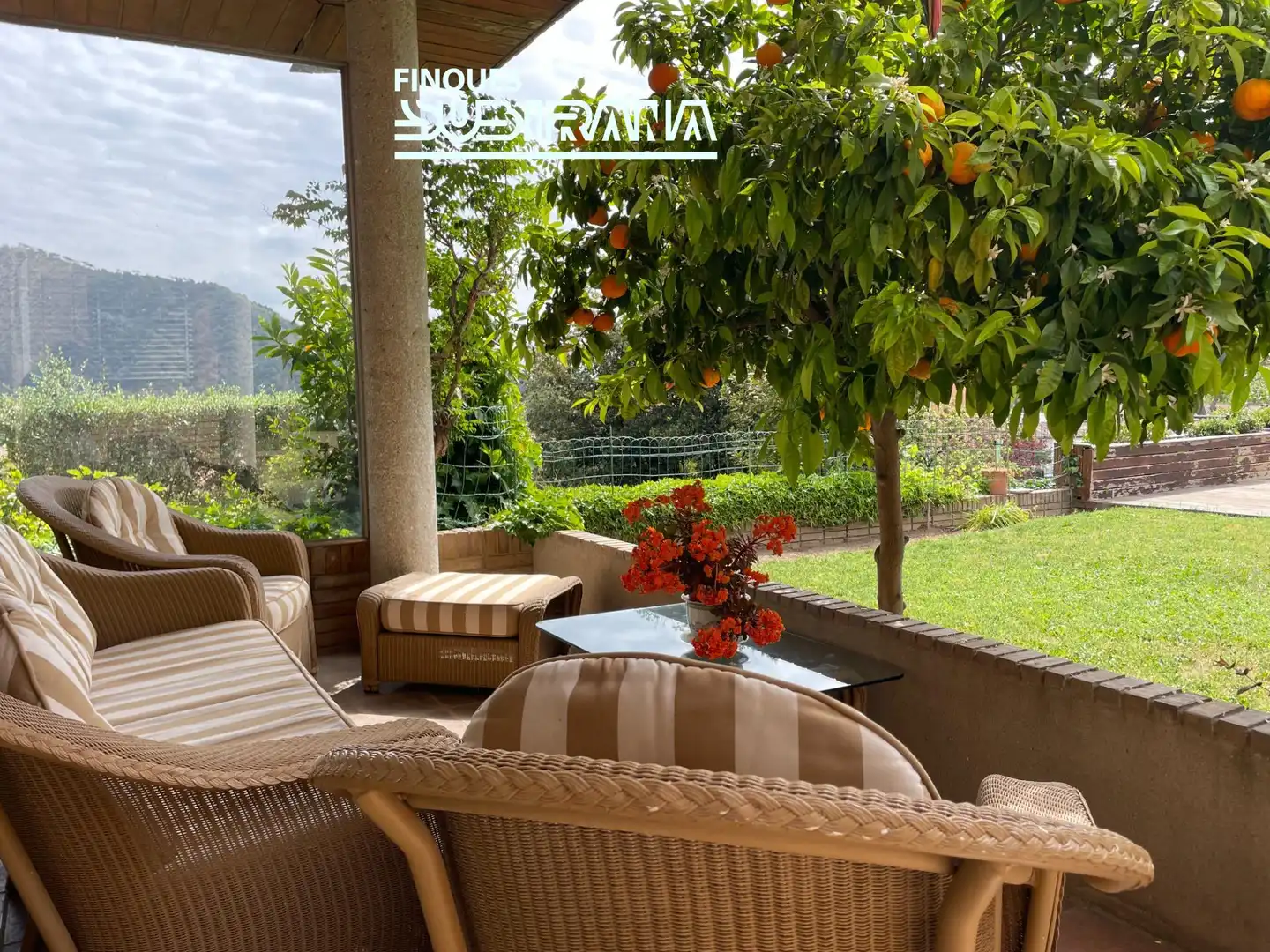 Terrassa de Casa o xalet en venda en Capellades amb Aire condicionat, Calefacció i Jardí privat