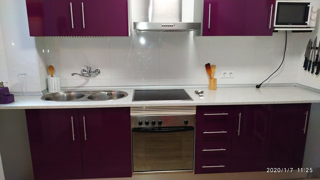 Kitchen of Flat to rent in Linares  with Air Conditioner, Heating and Furnished