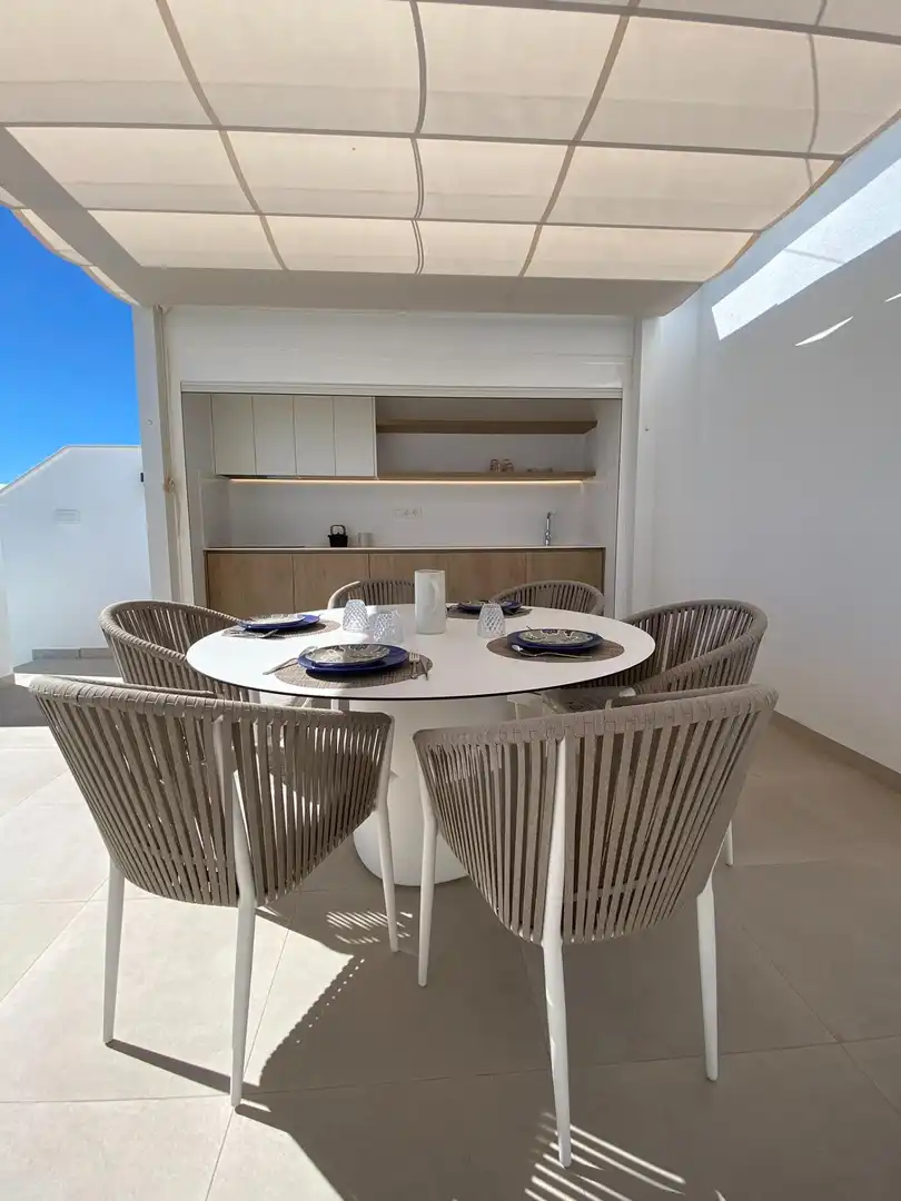 Comedor de Casa o chalet en venta en Pilar de la Horadada con Aire acondicionado, Terraza y Trastero