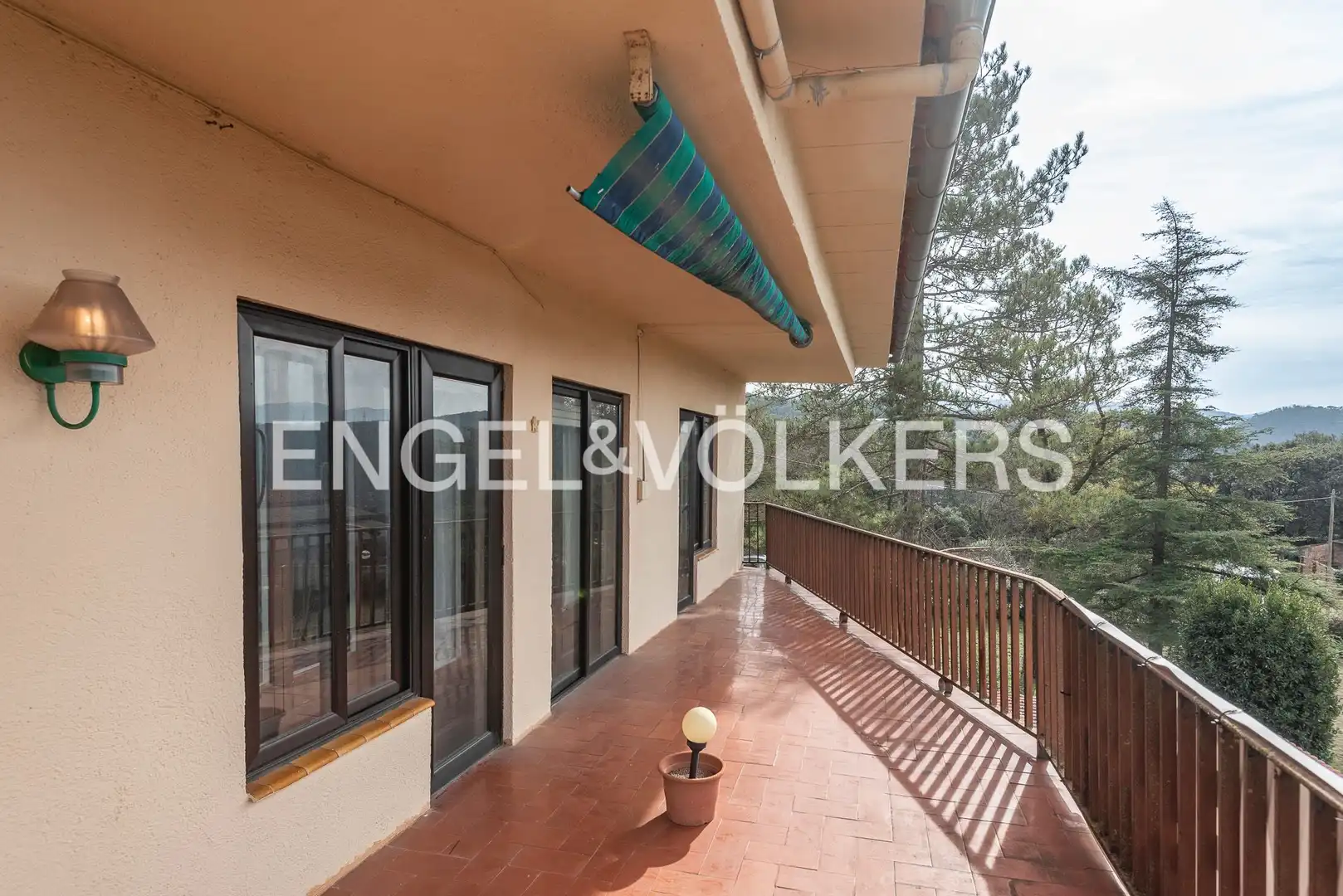Terrassa de Casa o xalet en venda en Folgueroles amb Calefacció, Jardí privat i Terrassa