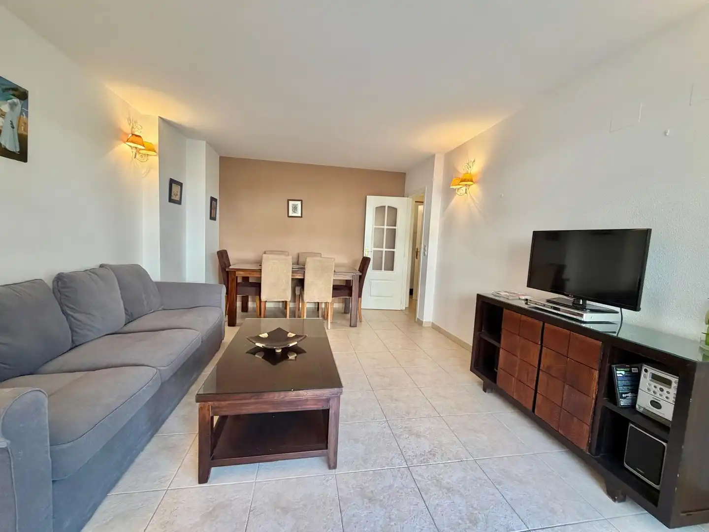 Living room of Apartments for sale in Jávea / Xàbia  with Air Conditioner, Heating and Private garden