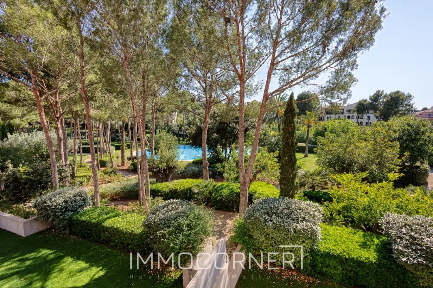 Garden of Attic for rent in Calvià  with Air Conditioner, Private garden and Terrace