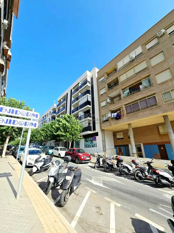 Exterior view of Flat for sale in Benidorm  with Air Conditioner, Terrace and Furnished