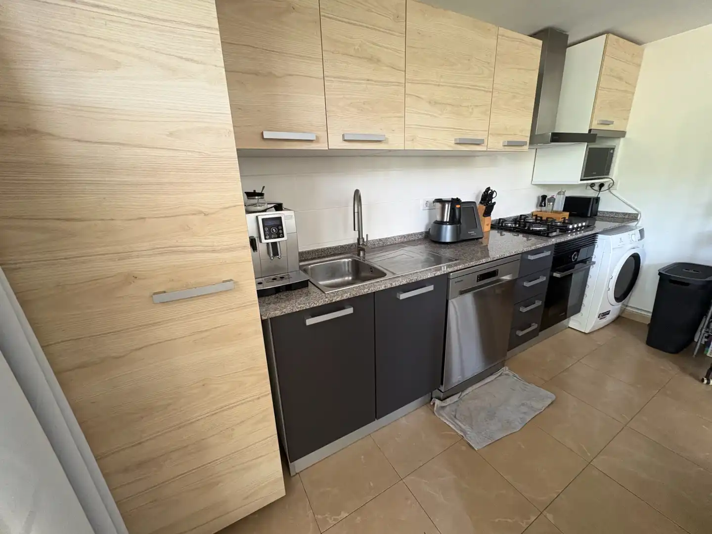 Küche von Maisonette zum Verkauf in Vallgorguina mit Klimaanlage, Heizung und Terrasse