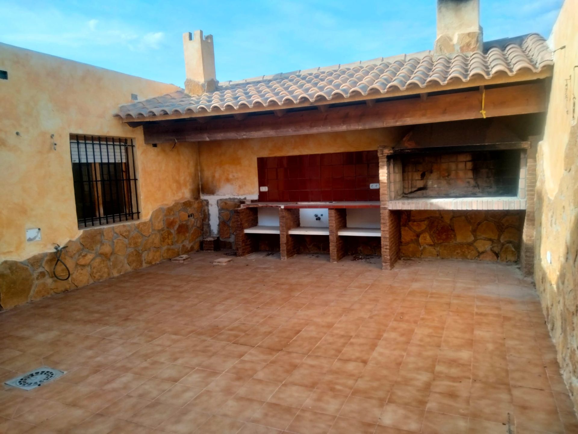 Terrassa de Casa o xalet en venda en Elche / Elx amb Jardí privat, Terrassa i Piscina