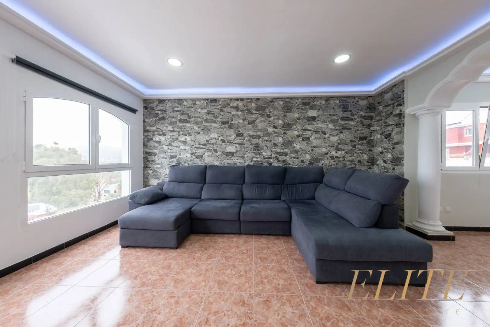 Sala d'estar de Casa adosada en venda en Las Palmas de Gran Canaria