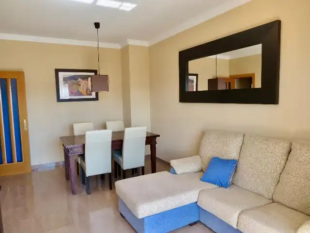 Sala de estar de Ático de alquiler en Frigiliana con Aire acondicionado, Calefacción y Terraza