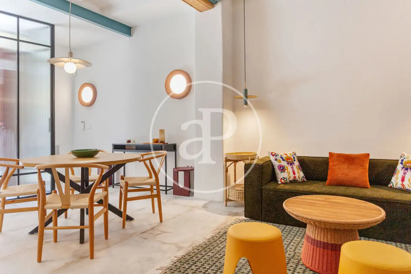 Sala de estar de Piso en venta en Valencia con Aire acondicionado, Calefacción y Amueblado