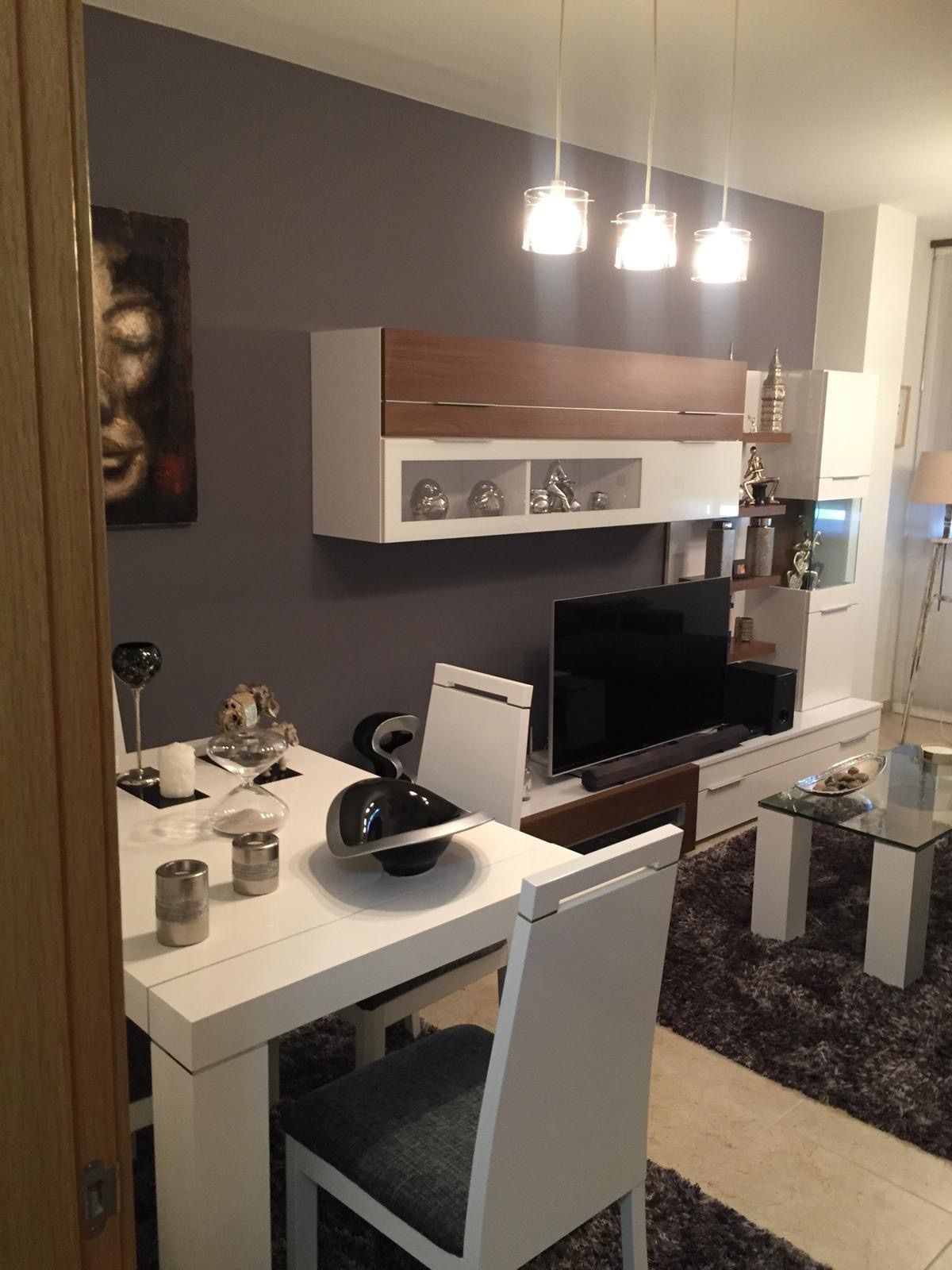 Sala d'estar de Apartament en venda en Silleda amb Calefacció, Traster i Moblat