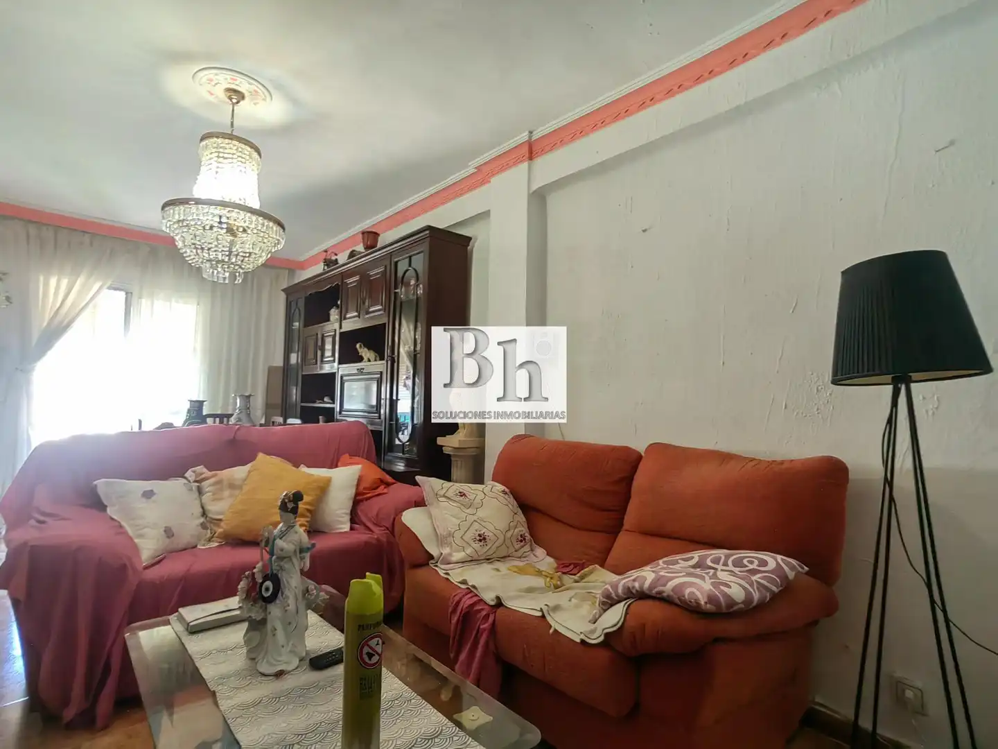Sala de estar de Piso en venta en Málaga con Terraza