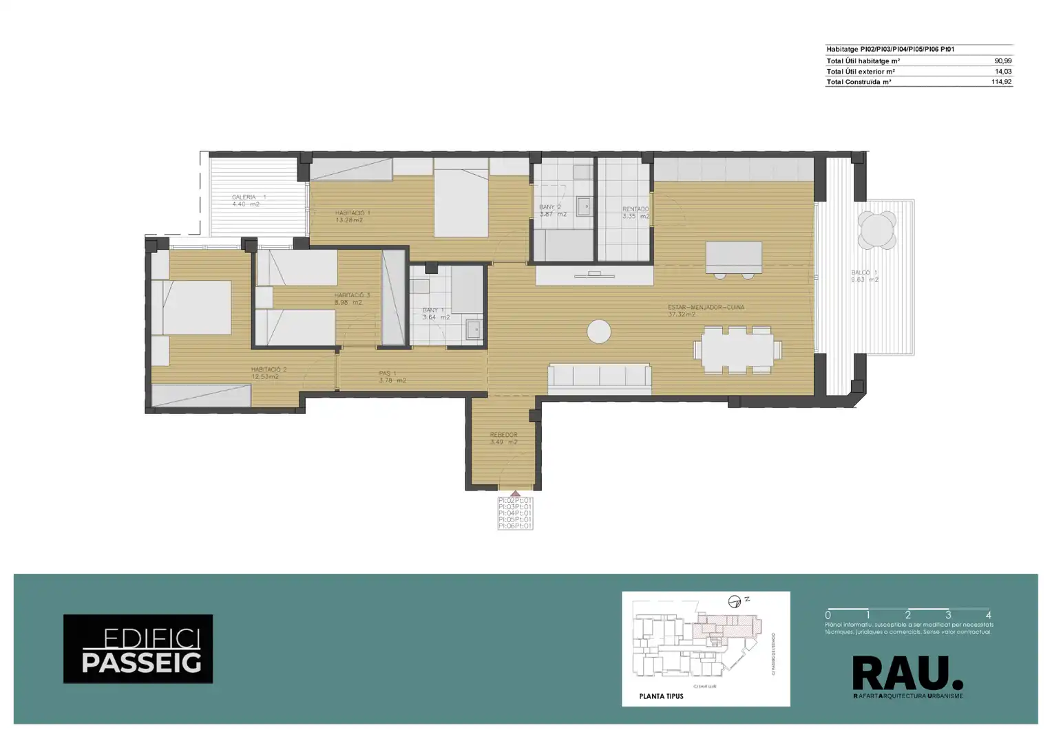 Piso en venta en Passeig de l'Estació, 6, Balaguer