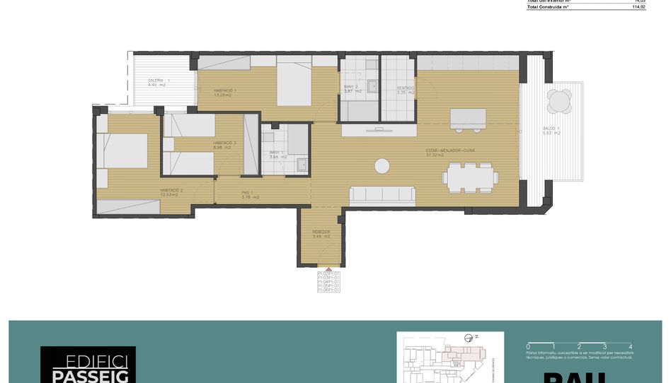 Foto 1 von Wohnung zum Verkauf in Passeig de L'estació, 6, Balaguer, Lleida