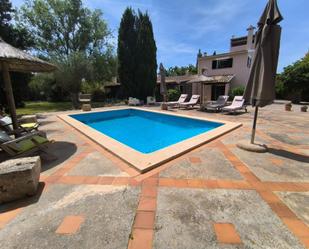 Piscina de Finca rústica de lloguer en Costitx amb Piscina