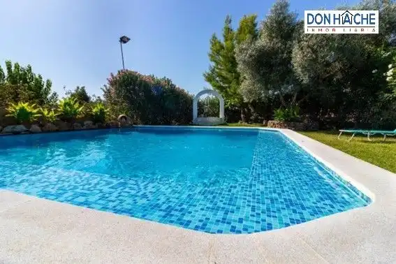 Swimming pool of Country homes for sale in Almendral  with Private garden, Terrace and Storage room