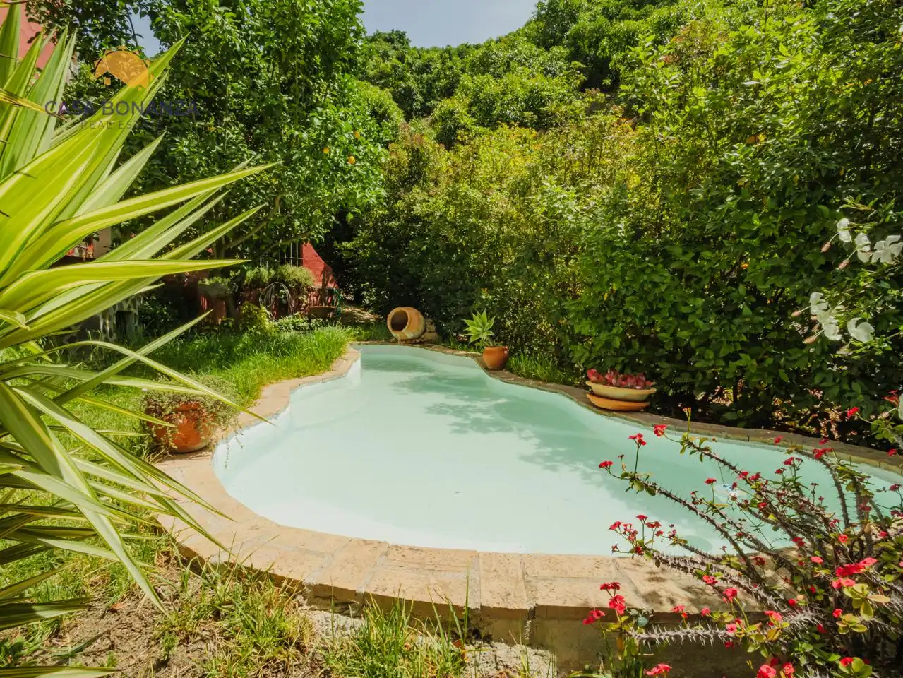 Piscina de Finca rústica en venta en Jete con Aire acondicionado, Jardín privado y Terraza