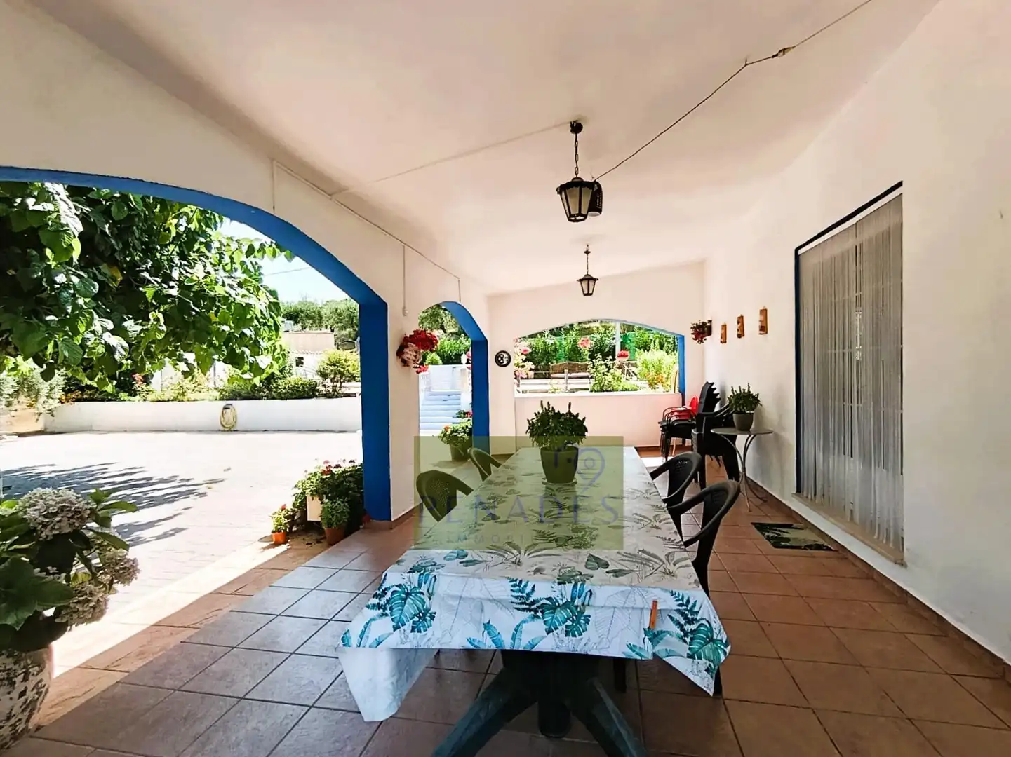 Terrassa de Casa o xalet en venda en Ontinyent amb Calefacció, Jardí privat i Terrassa