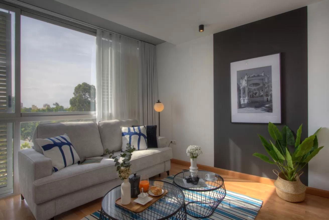 Sala d'estar de Estudi en venda en Castellón de la Plana / Castelló de la Plana amb Aire condicionat, Calefacció i Traster