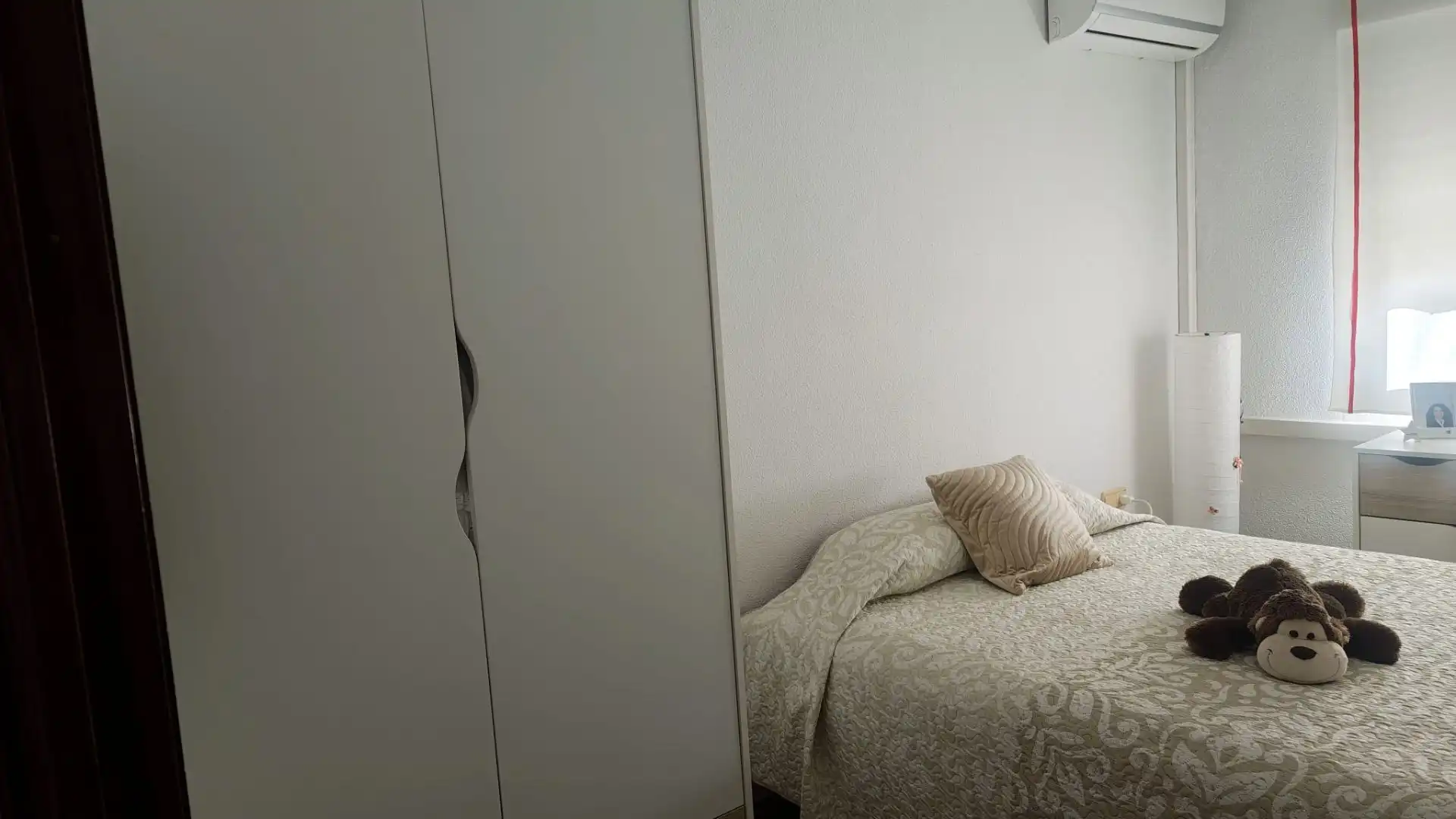 Schlafzimmer von Einfamilien-Reihenhaus zum Verkauf in Argamasilla de Calatrava mit Klimaanlage, Heizung und Abstellraum