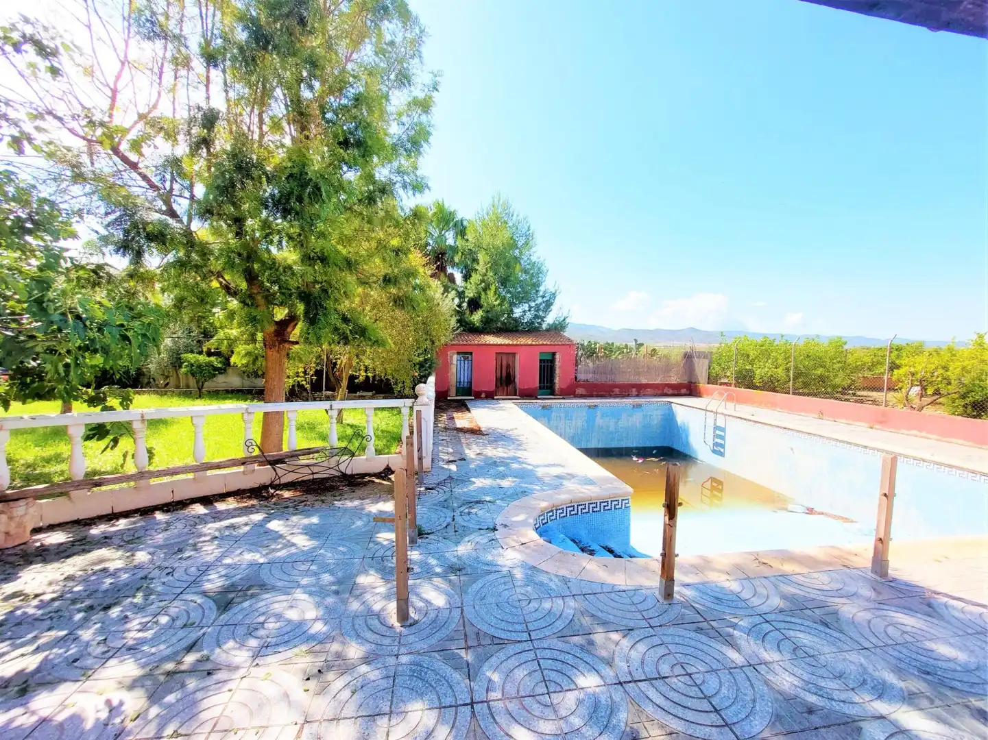Swimming pool of Country homes for sale in Lorca  with Private garden and Furnished