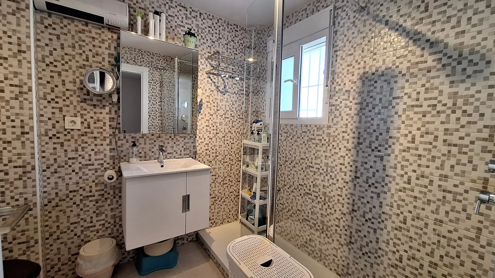 Baño de Casa adosada en venta en El Verger con Aire acondicionado, Terraza y Trastero