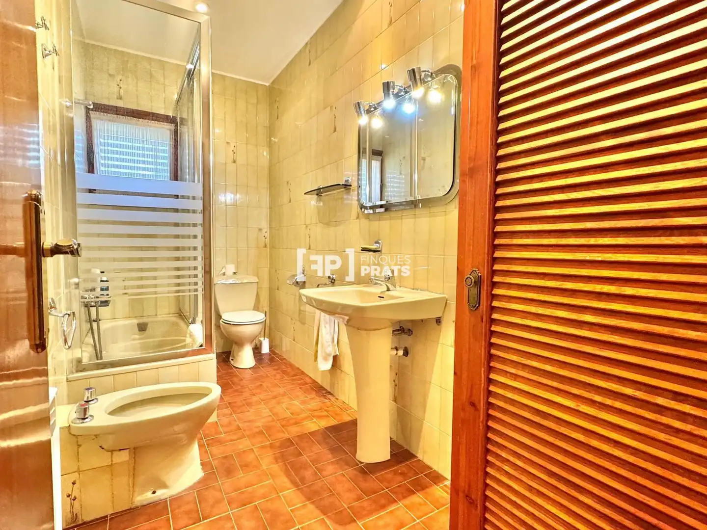 Badezimmer von Haus oder Chalet zum Verkauf in Alpicat mit Heizung, Terrasse und Abstellraum