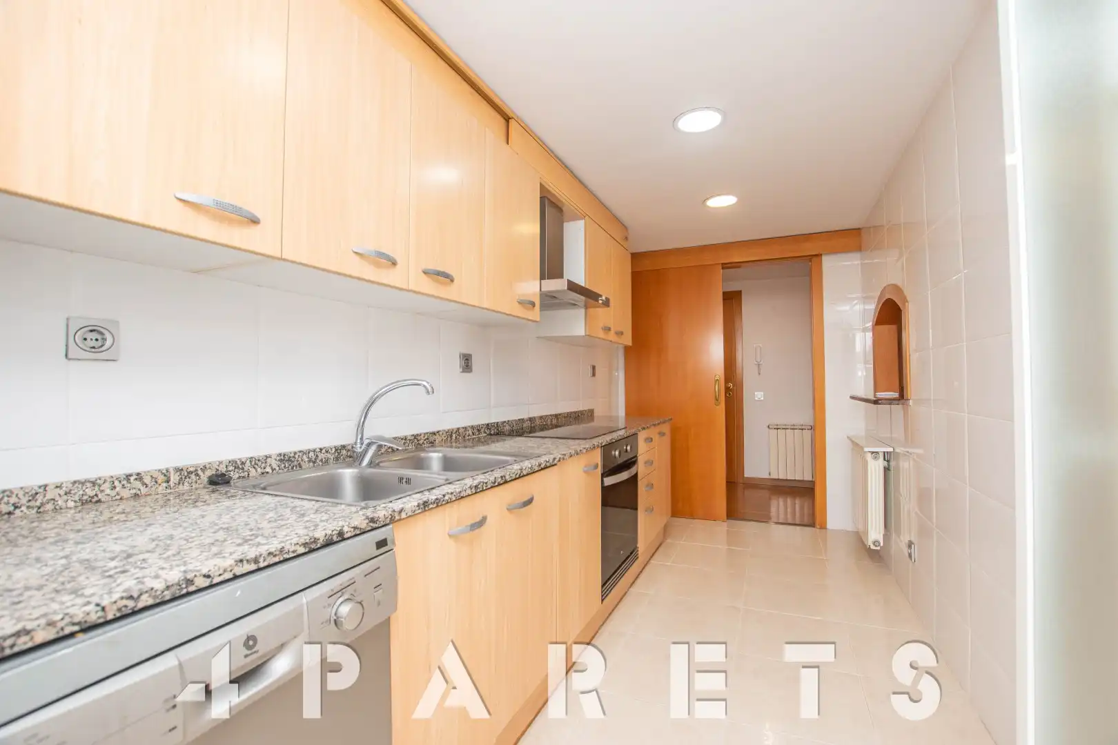 Kitchen of Flat for sale in Vilassar de Mar  with Heating, Parquet flooring and Oven