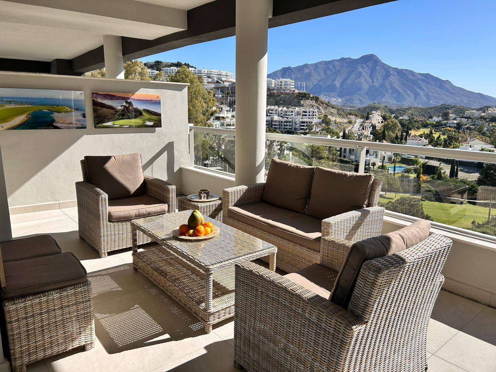 Terrace of Apartment to rent in Benahavís  with Air Conditioner, Heating and Terrace