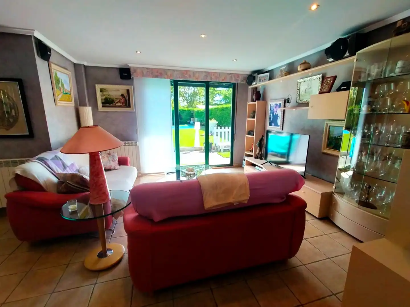 Sala de estar de Casa o chalet en venta en Ollauri con Calefacción, Jardín privado y Terraza