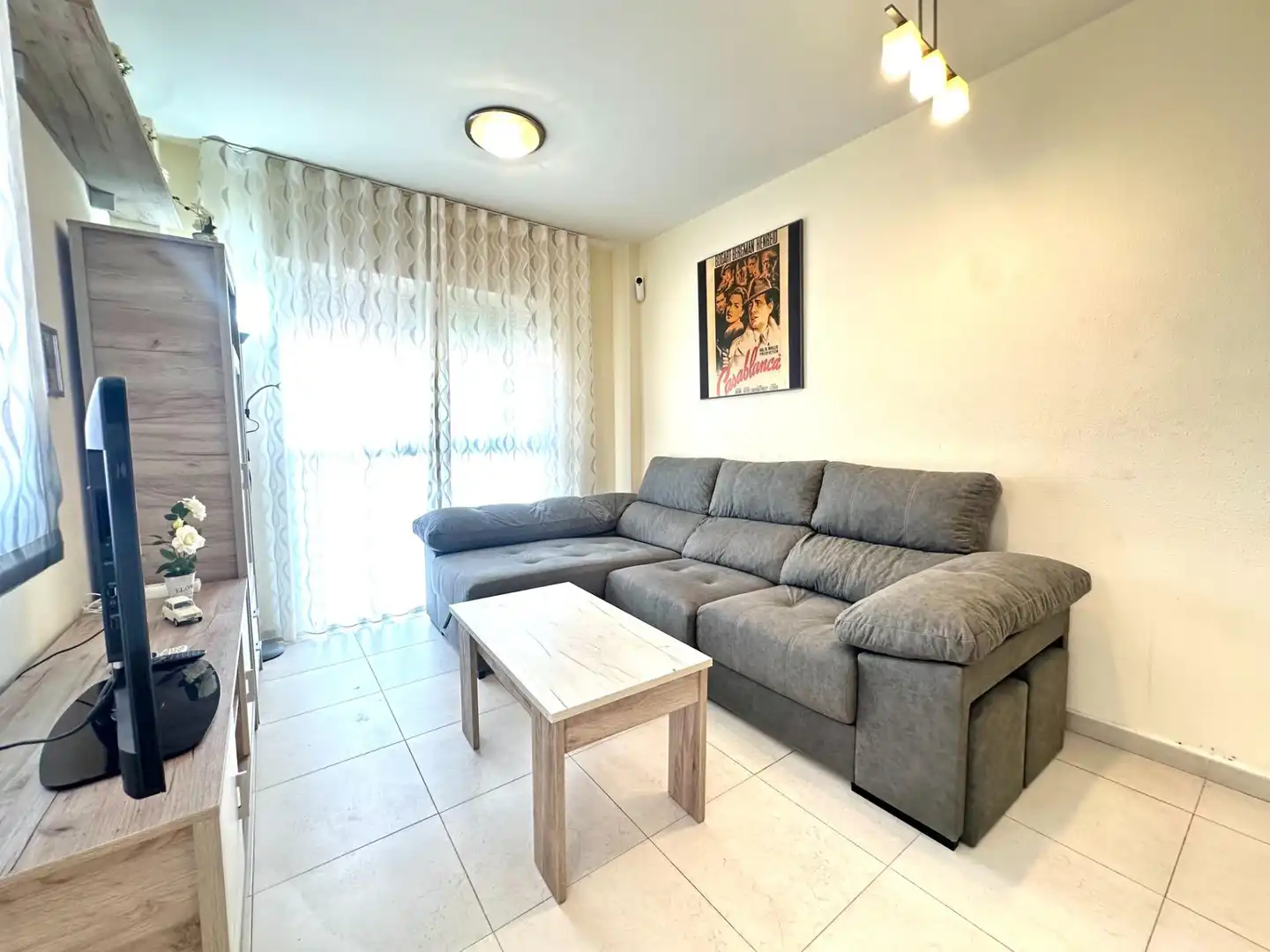 Sala de estar de Apartamento en venta en Vera con Aire acondicionado, Calefacción y Terraza