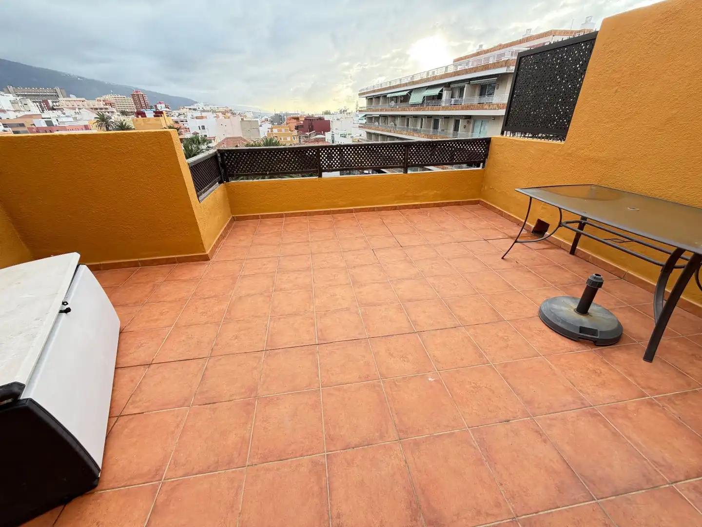 Terrasse von Wohnung zur Miete in Puerto de la Cruz mit Terrasse und Haustiere erlaubt