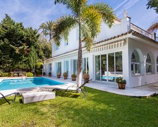 Garden of House or chalet for sale in Marbella  with Air Conditioner, Terrace and Swimming Pool