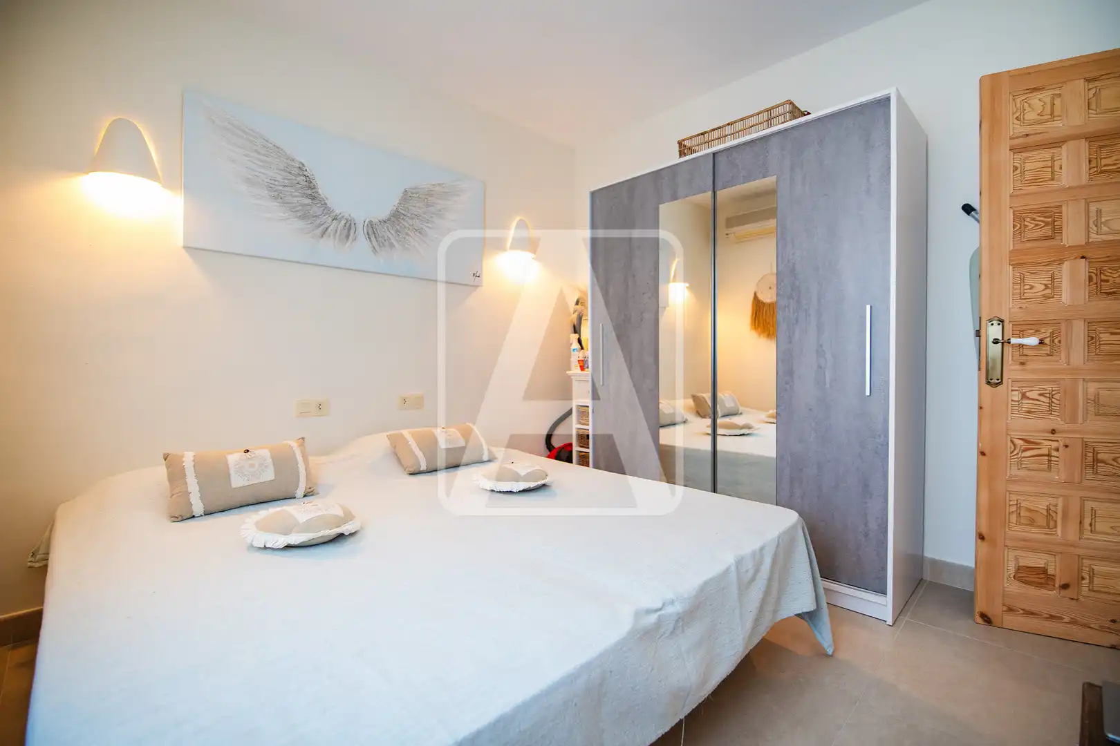 Bedroom of Houses for sale in Benissa  with Air Conditioner, Heating and Private garden