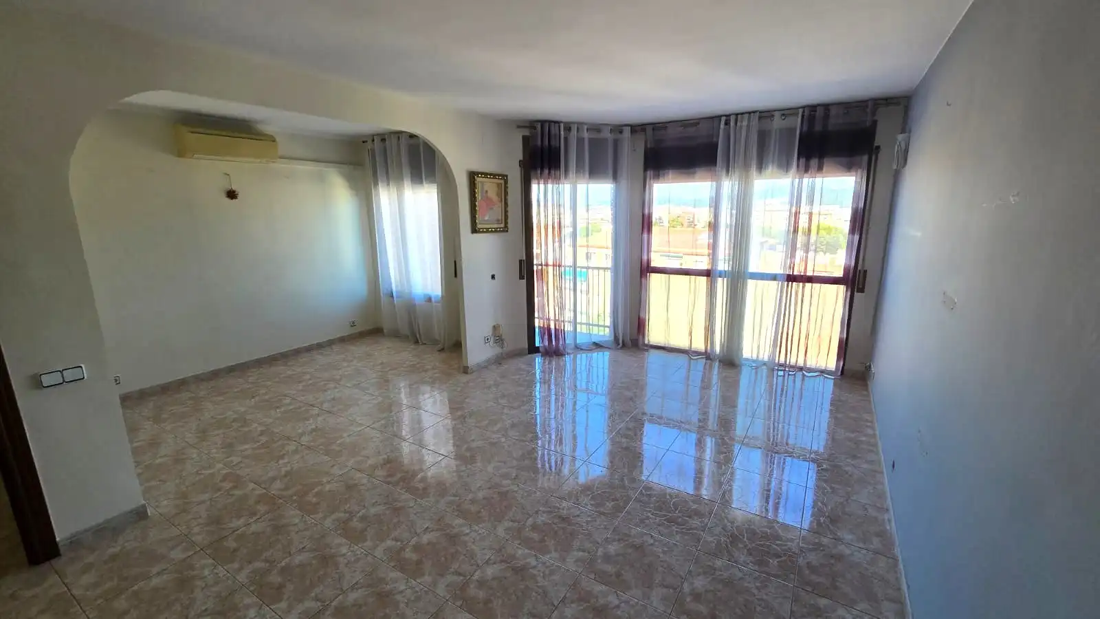 Wohnzimmer von Wohnung zur Miete in Mollet del Vallès mit Klimaanlage, Heizung und Schwimmbad