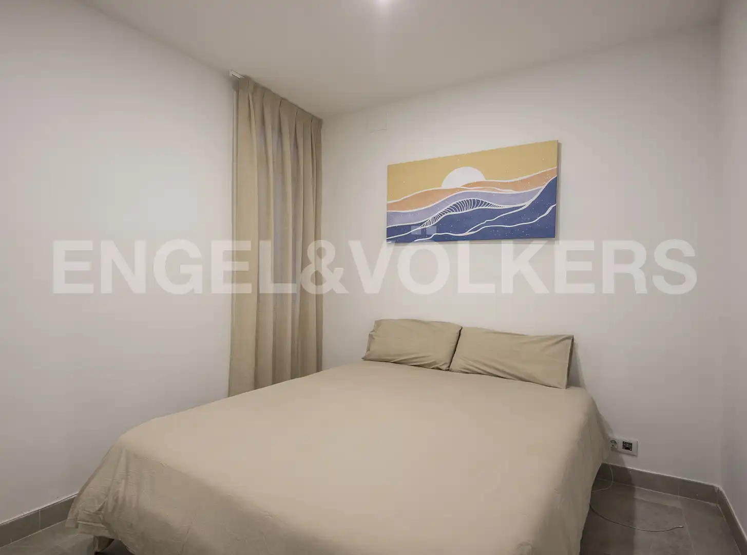 Schlafzimmer von Wohnung zum Verkauf in Barcelona mit Klimaanlage, Heizung und Möbliert