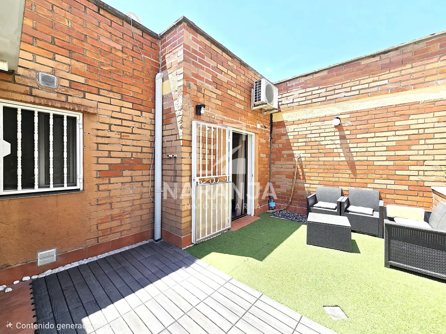 Terraza de Ático en venta en Santa Coloma de Gramenet con Aire acondicionado, Parquet y Terraza