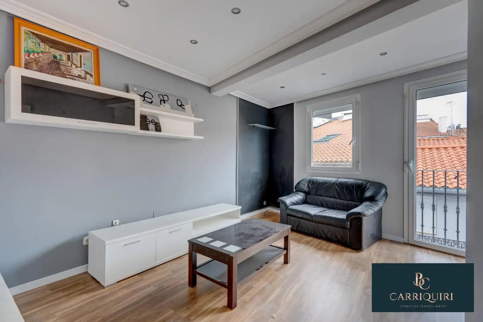 Sala de estar de Piso en venta en Hernani