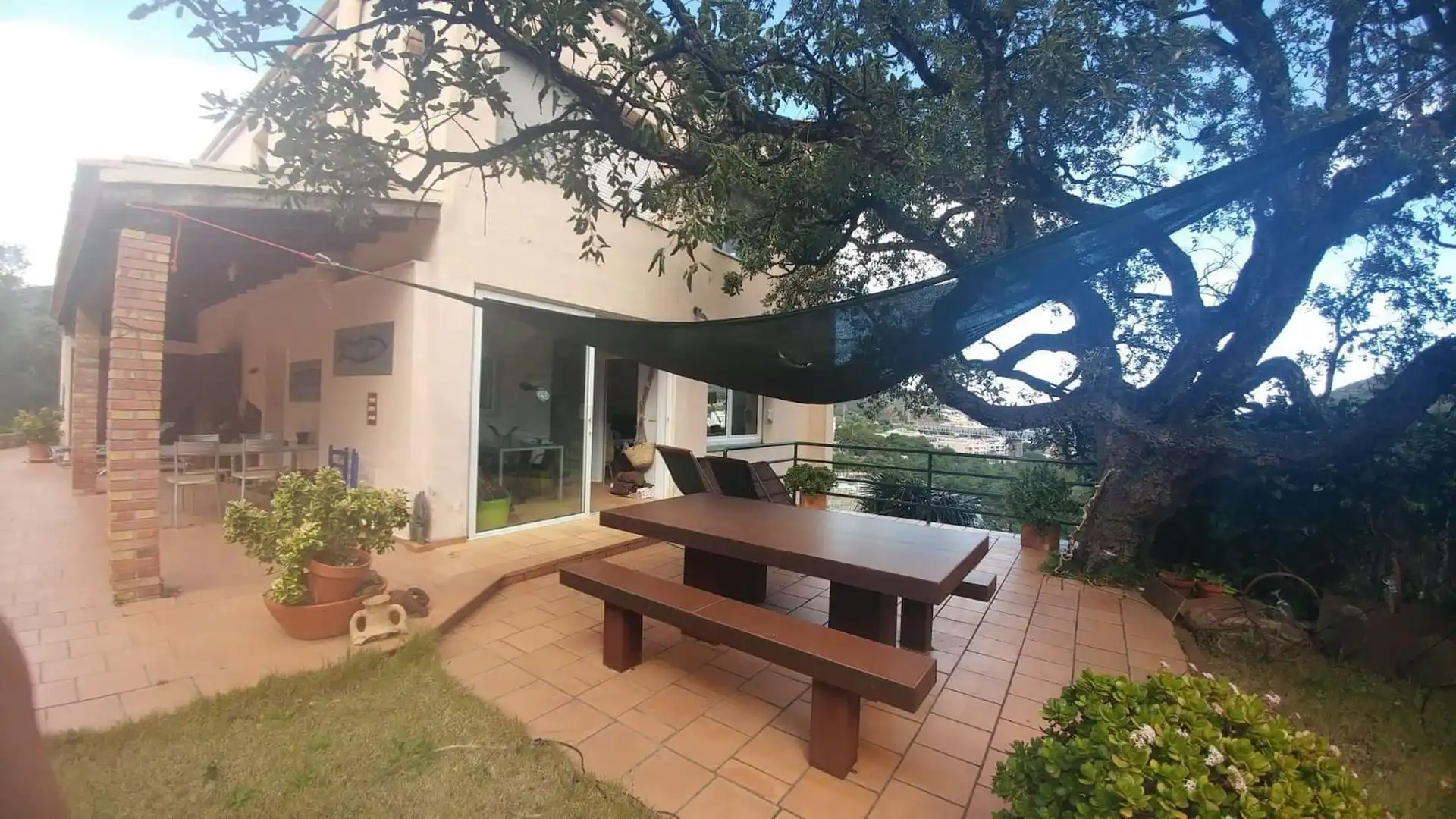 Terrassa de Casa o xalet en venda en Colera amb Aire condicionat, Calefacció i Jardí privat