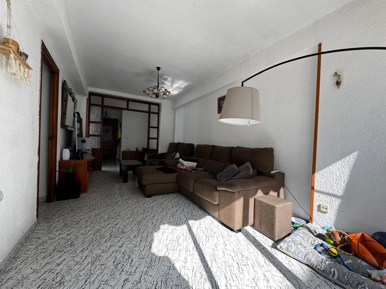 Sala d'estar de Apartament en venda en Málaga Capital amb Aire condicionat i Terrassa