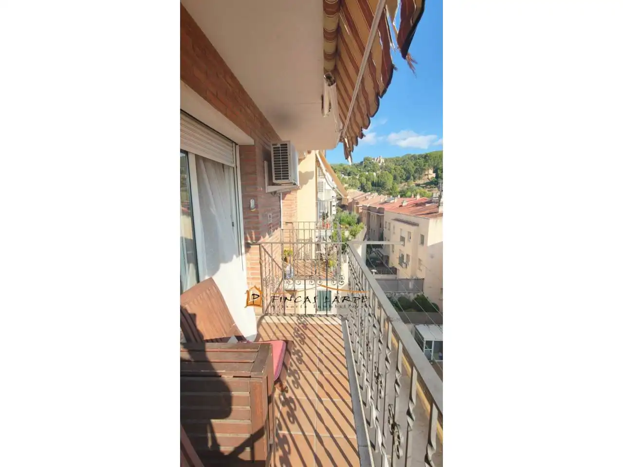 Terrasse von Wohnung zum Verkauf in Gelida mit Klimaanlage, Heizung und Parkett