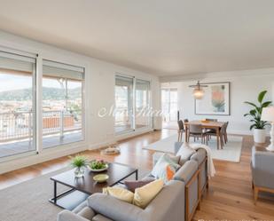 Living room of Attic to rent in  Barcelona Capital  with Air Conditioner, Heating and Terrace