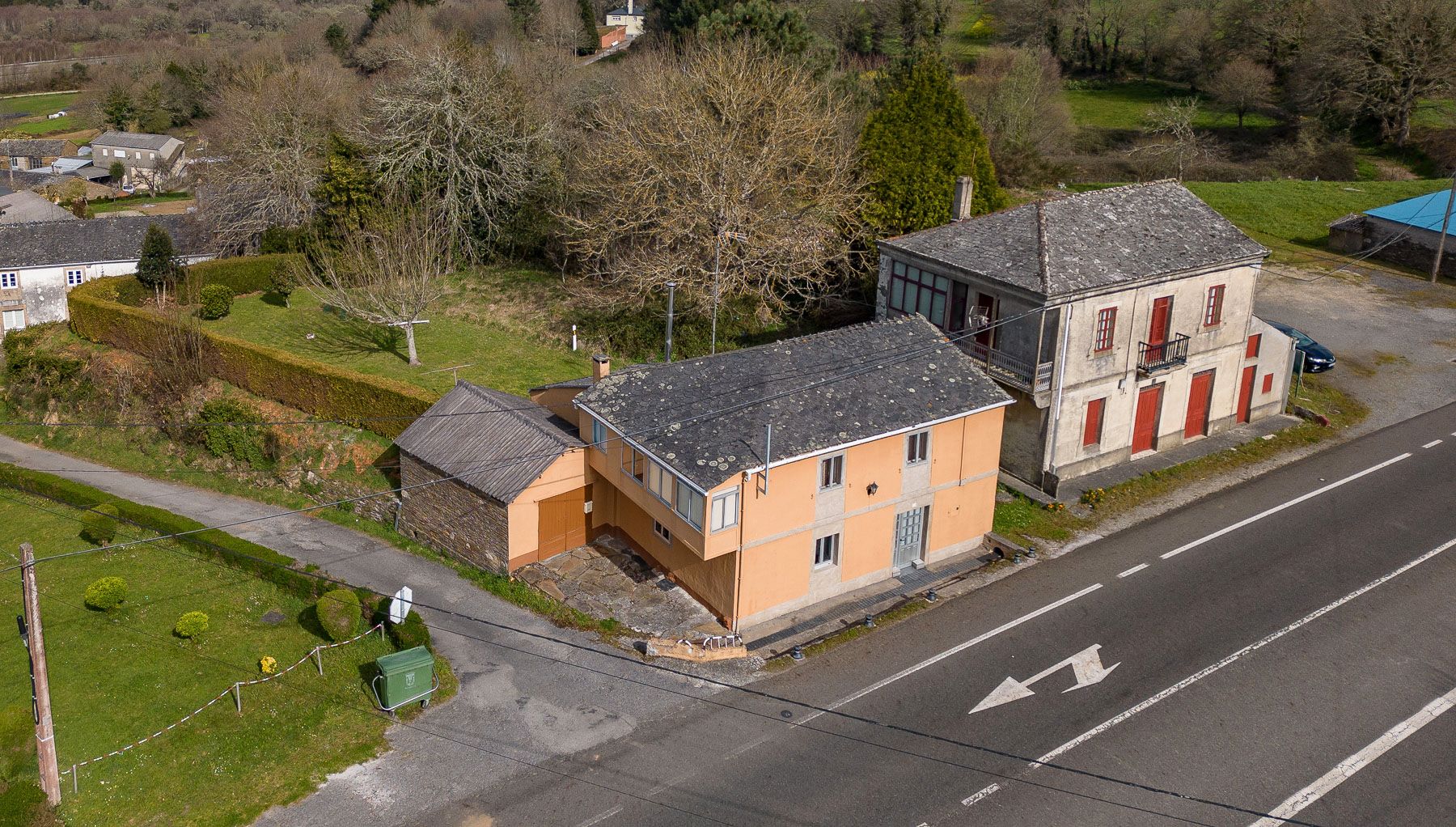 Vista exterior de Finca rústica en venda en Vilalba amb Moblat