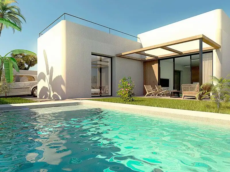 Piscina de Casa o chalet en venta en Rojales con Jardín privado, Terraza y Piscina