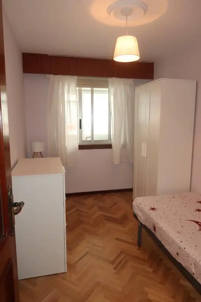 Bedroom of Flat for rent in A Coruña Capital   with Heating and Furnished