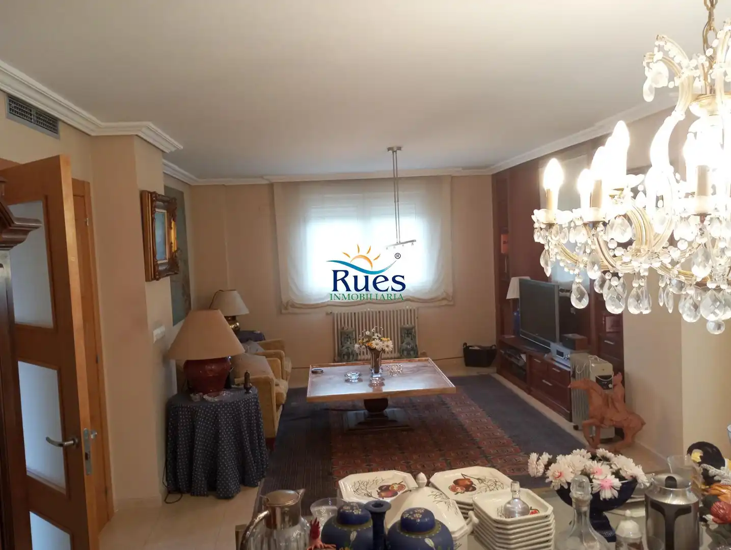 Sala de estar de Casa o chalet en venta en Oropesa del Mar / Orpesa con Aire acondicionado, Calefacción y Jardín privado