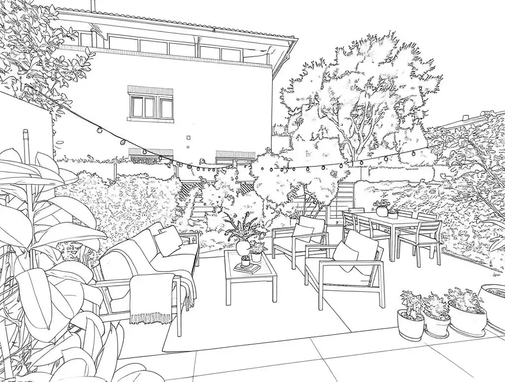 Terraza de Casa o chalet en venta en Rubí con Aire acondicionado, Calefacción y Jardín privado