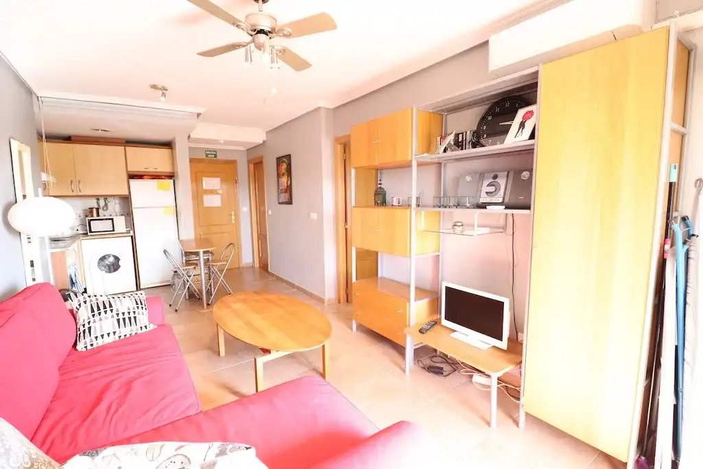 Living room of Apartments for rent in Orihuela  with Air Conditioner, Terrace and Furnished
