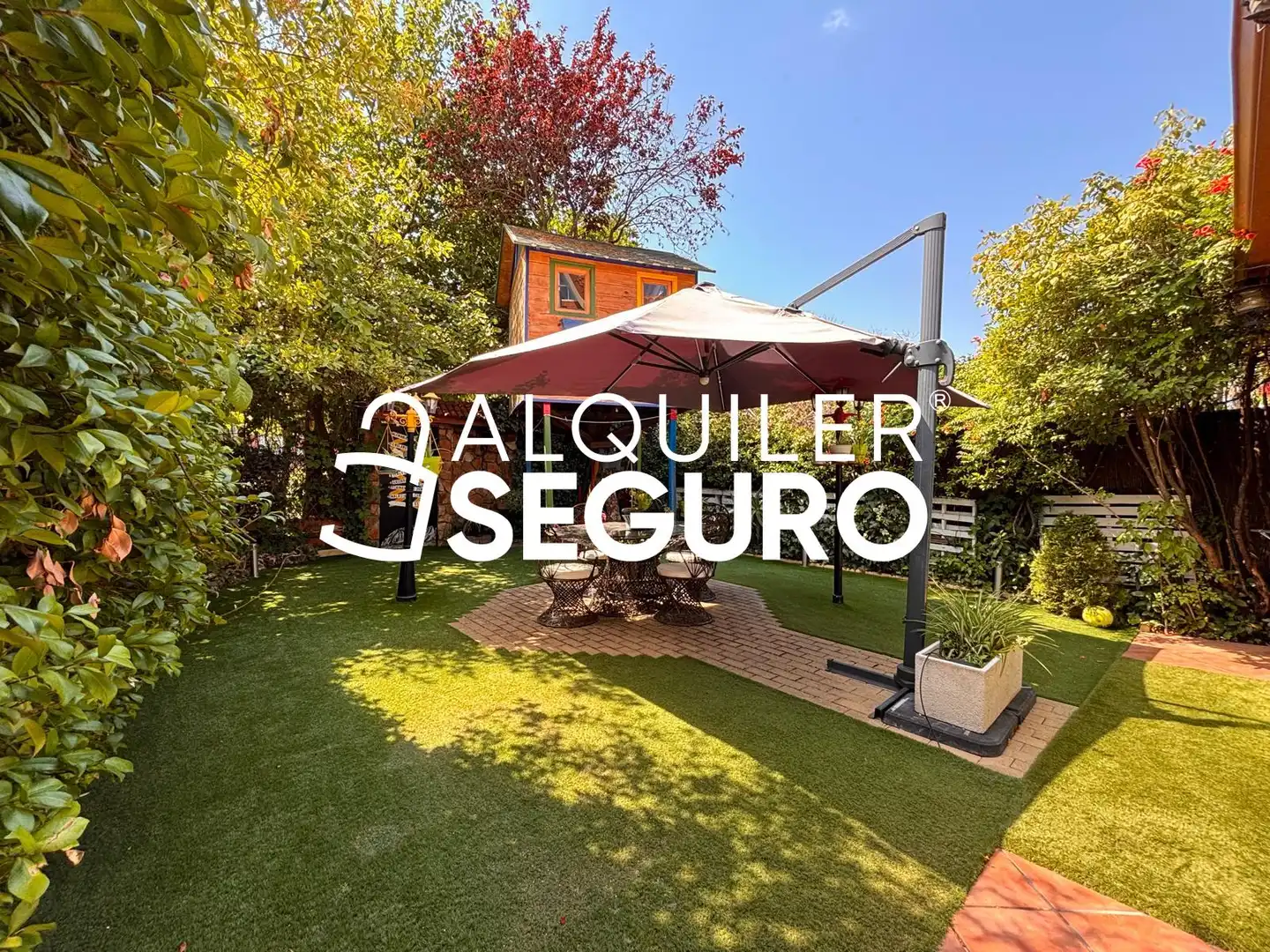 Jardí de Casa o xalet de lloguer en Rivas-Vaciamadrid amb Aire condicionat, Calefacció i Terrassa