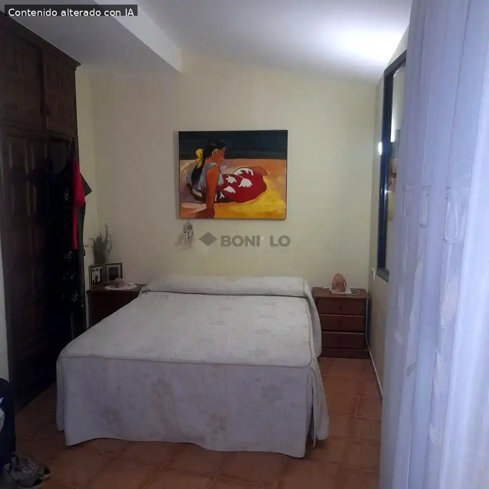 Habitación de Casa adosada en venta en Cascante del Río con Calefacción, Terraza y Balcón