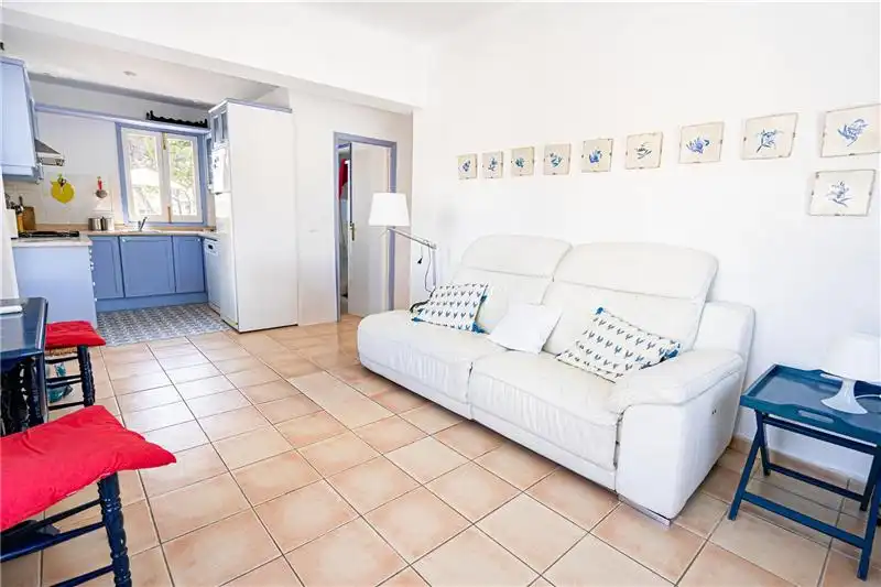 Sala de estar de Apartamento de alquiler en  Palma de Mallorca con Aire acondicionado, Terraza y Amueblado